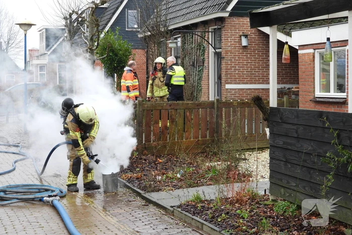 Brand in schoorsteen snel onder controle