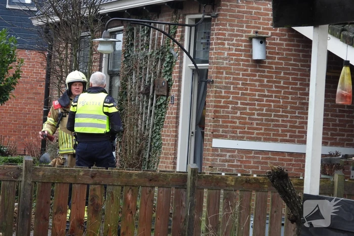 Brand in schoorsteen snel onder controle