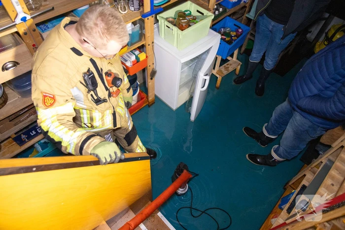 Wateroverlast in kelder van woning