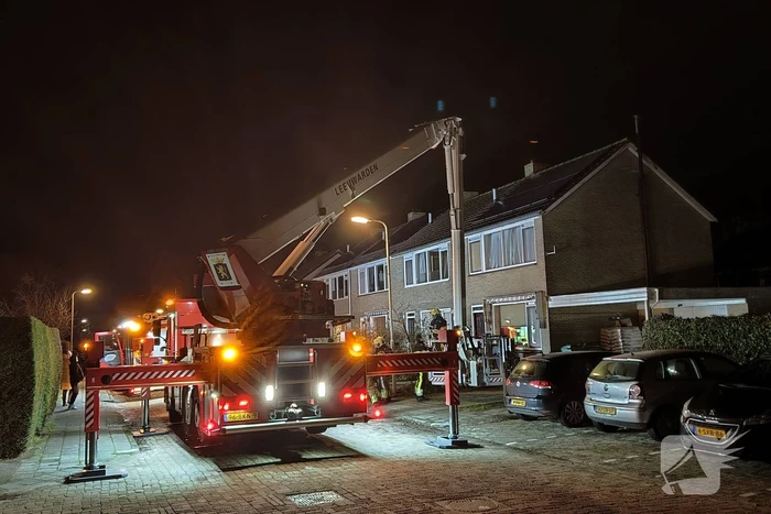 Schoorsteenbrand snel onder controle