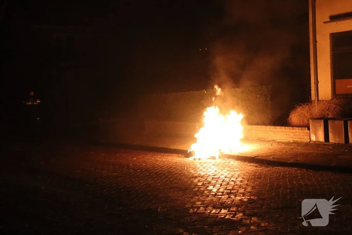 Kliko in brand gestoken