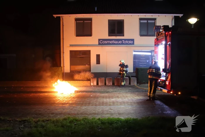 Kliko in brand gestoken
