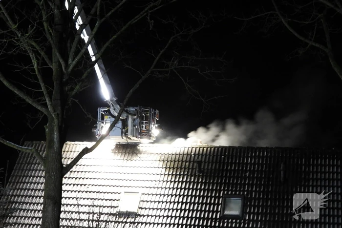 Flinke rookontwikkeling bij schoorsteenbrand