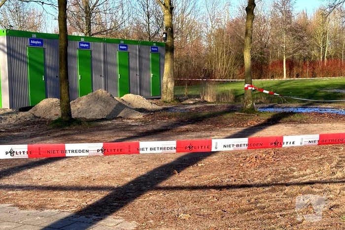 Explosief aangetroffen tijdens graafwerkzaamheden