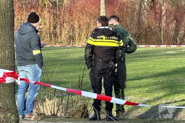 Explosief aangetroffen tijdens graafwerkzaamheden