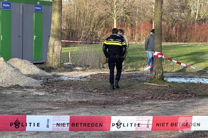 Explosief aangetroffen tijdens graafwerkzaamheden
