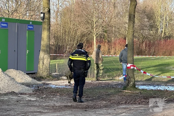 Explosief aangetroffen tijdens graafwerkzaamheden