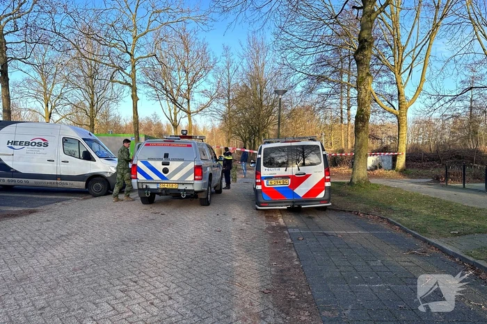 Explosief aangetroffen tijdens graafwerkzaamheden