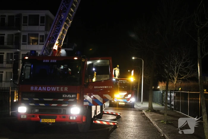 Brandweer groots ingezet voor rookontwikkeling