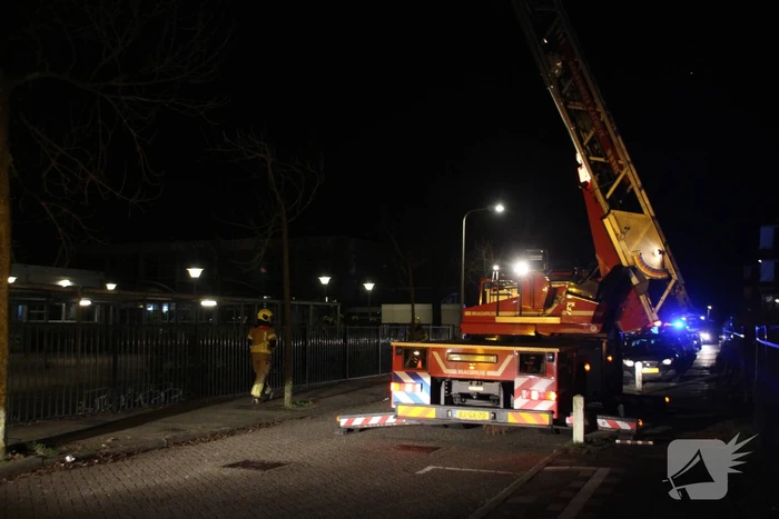 Brandweer groots ingezet voor rookontwikkeling