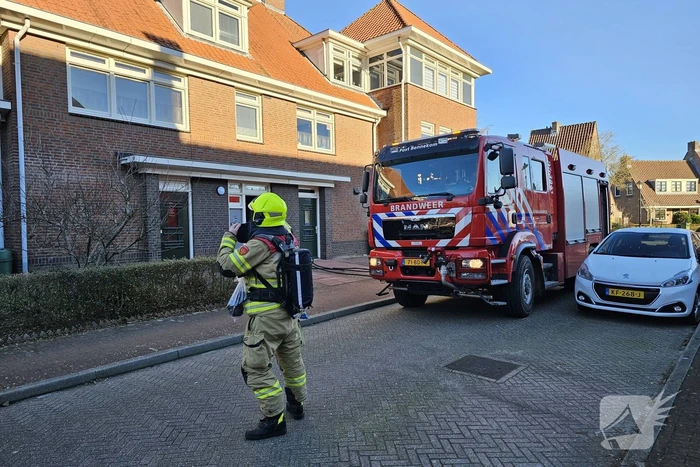 Keukenbrand in woning geblust door brandweer
