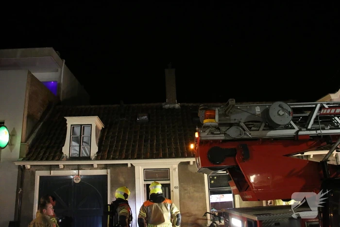 Schoorsteenbrand snel onder controle