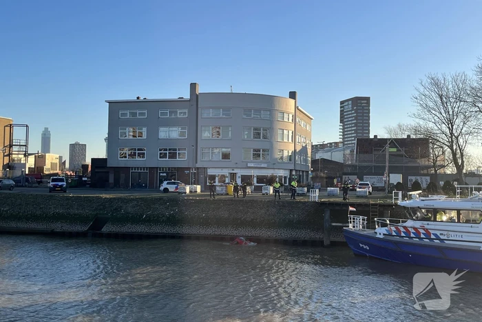 Hulpdiensten ingezet voor auto te water
