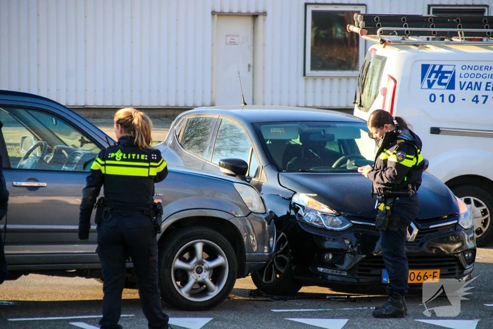 Verkeershinder door aanrijding