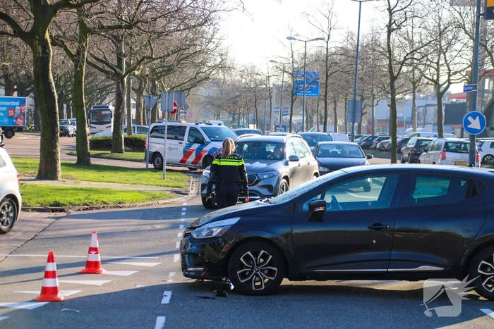 Verkeershinder door aanrijding