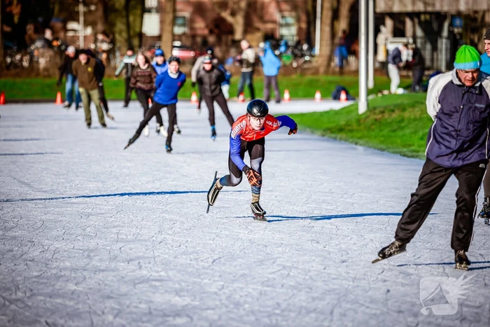 Volop schaatsplezier op natuurijsbaan van Amersfoortse IJsvereniging