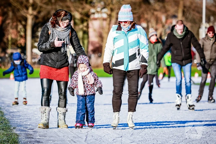 Volop schaatsplezier op natuurijsbaan van Amersfoortse IJsvereniging
