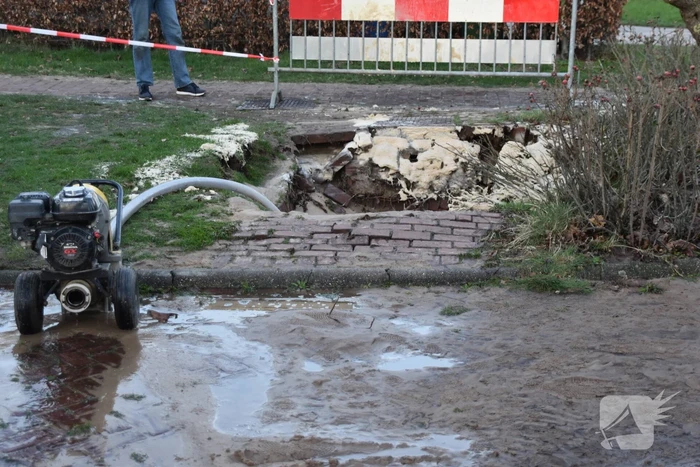 70 Woningen zonder water door leidingbreuk