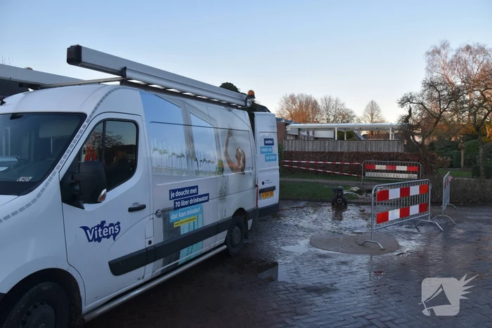 70 Woningen zonder water door leidingbreuk