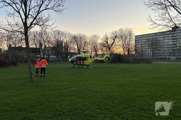 Traumateam ingezet voor medische noodsituatie in een appartementencomplex