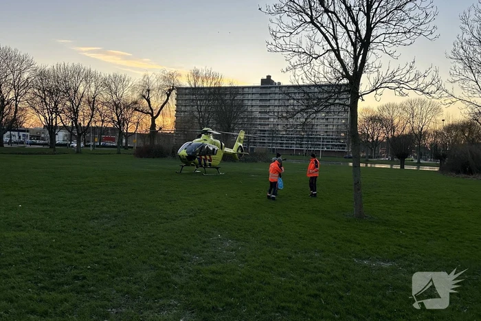 Traumateam ingezet voor medische noodsituatie in een appartementencomplex