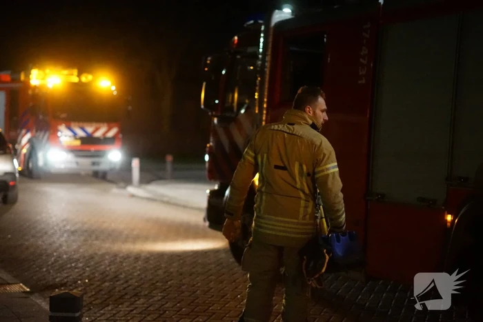 Eenden van het ijs gered door brandweer