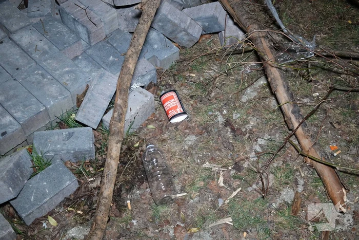 Kerstboom in brand gestoken