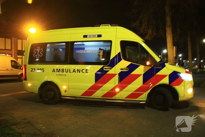 Persoon gewond na val van trap