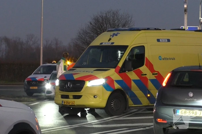 Wielrenner gewond bij botsing met automobilist