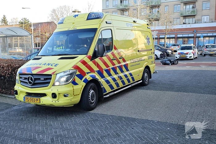 Scooterrijder aangereden door automobilist