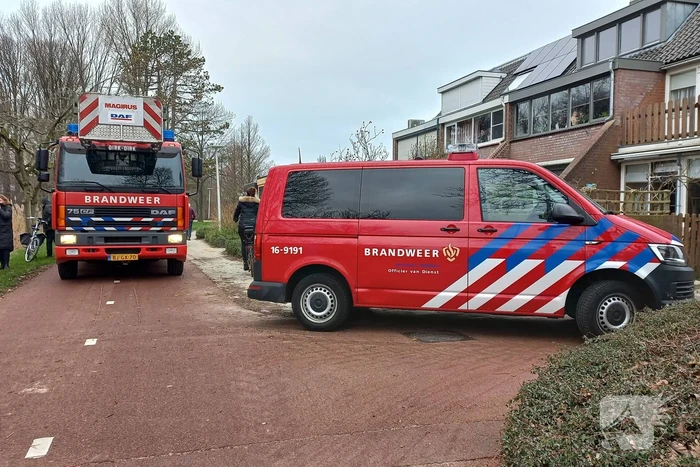 Fiets op ijs zorgt voor brandweerinzet