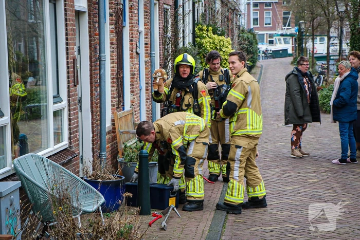 Onderzoek naar mogelijk brand in woning