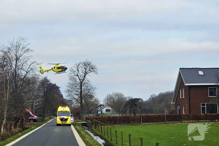 Traumahelikopter ingezet bij noodsituatie in woning