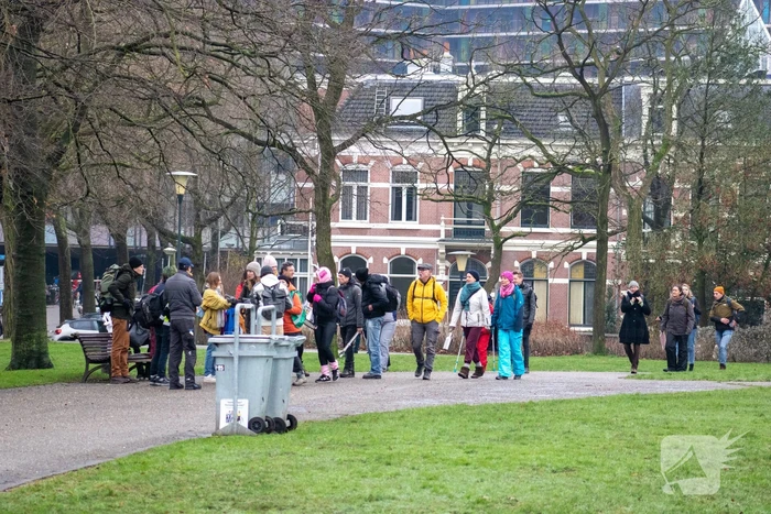 Demonstratie tegen nieuwe gascentrale