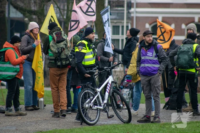 Demonstratie tegen nieuwe gascentrale