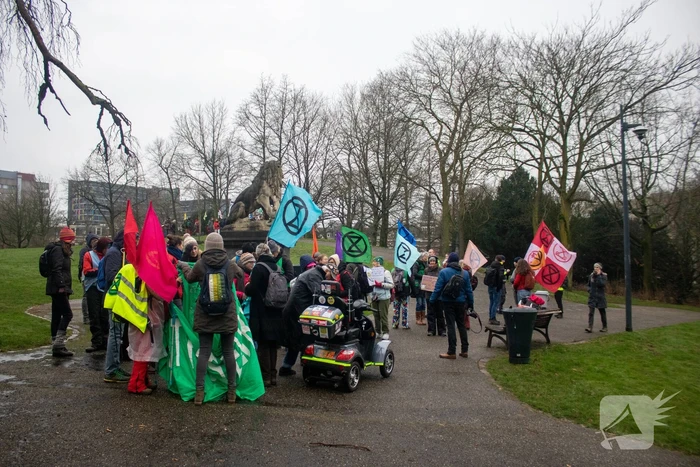 Demonstratie tegen nieuwe gascentrale