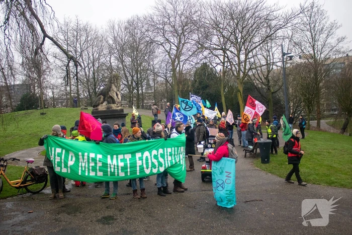 Demonstratie tegen nieuwe gascentrale