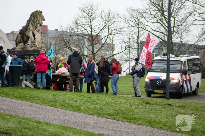 Demonstratie tegen nieuwe gascentrale
