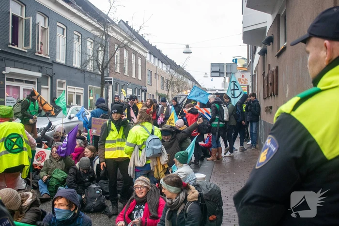 Demonstratie tegen nieuwe gascentrale