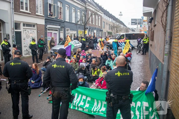 Demonstratie tegen nieuwe gascentrale