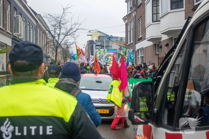 Demonstratie tegen nieuwe gascentrale