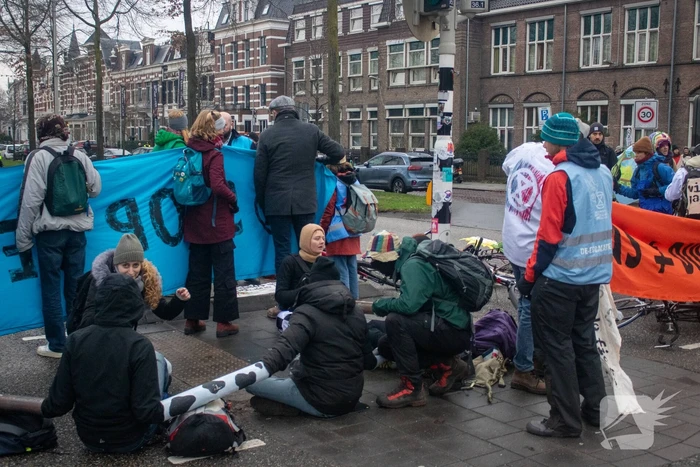 Demonstratie tegen nieuwe gascentrale