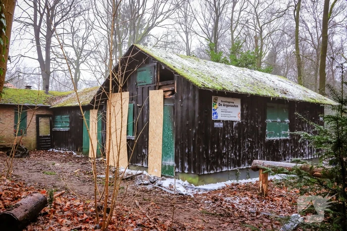 Forse schade aan scouting gebouw na brand