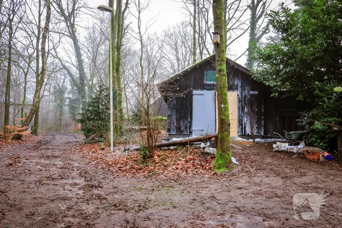 Forse schade aan scouting gebouw na brand