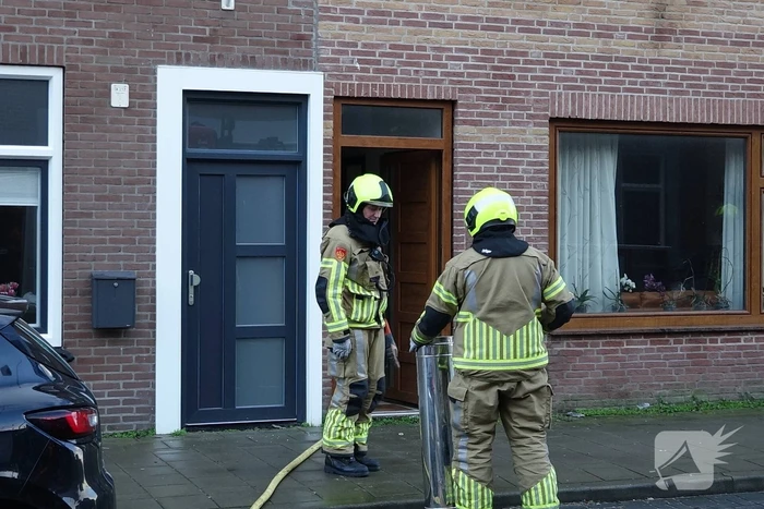 Brandweer ingezet voor schoorsteenbrand