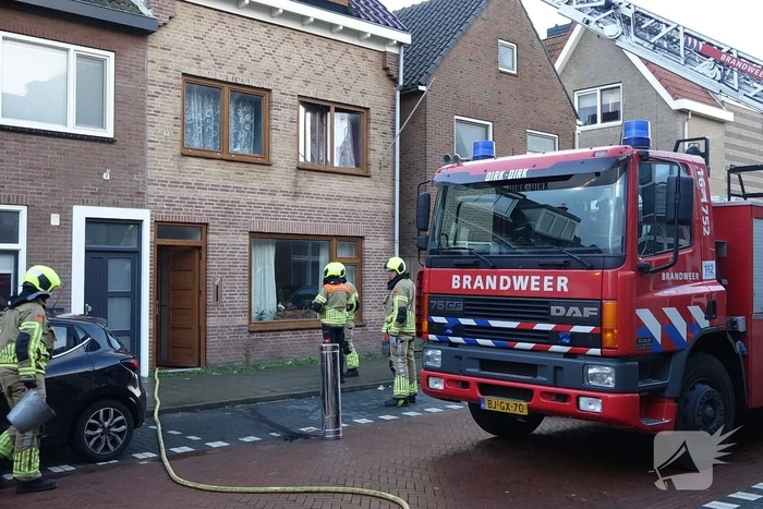Brandweer ingezet voor schoorsteenbrand