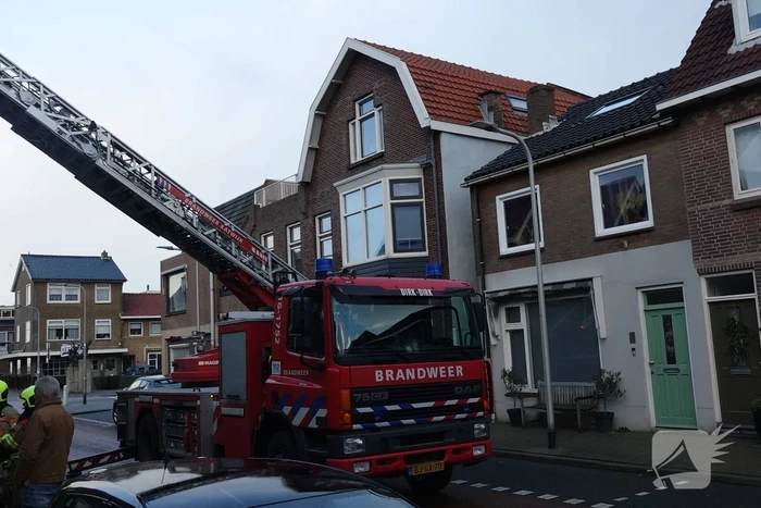 Brandweer ingezet voor schoorsteenbrand