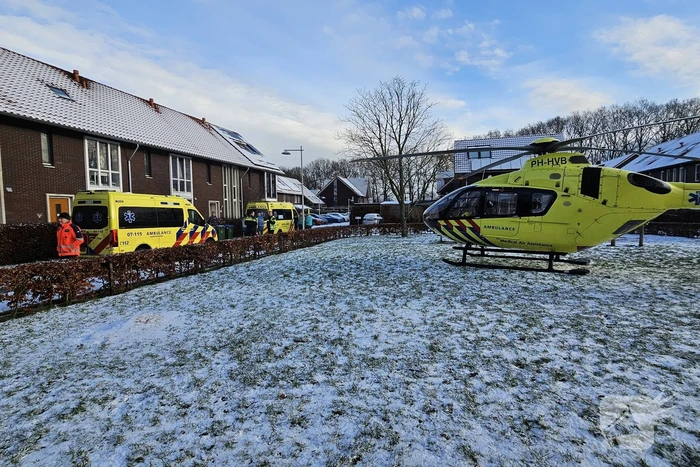 Traumateam ingezet voor medische noodsituatie in een woning