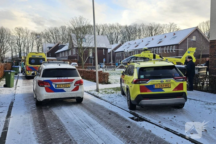 Traumateam ingezet voor medische noodsituatie in een woning
