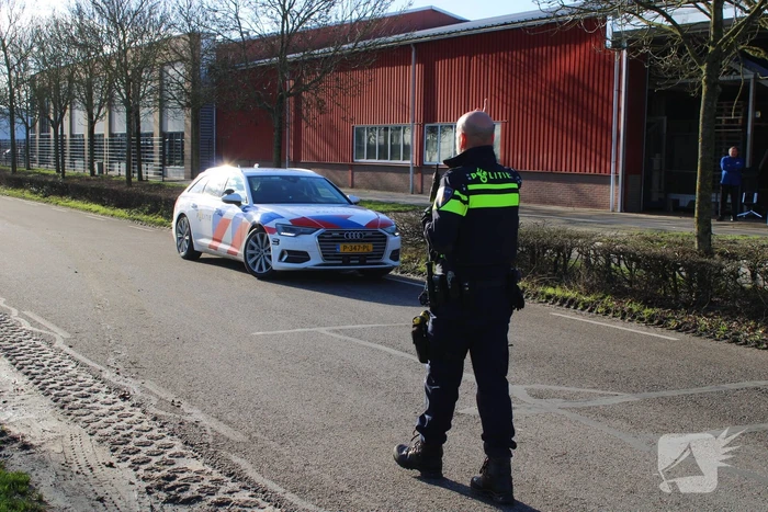 Twee voertuigen met elkaar in botsing